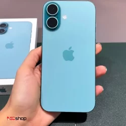 عکس آیفون ۱۶ پلاس آبی