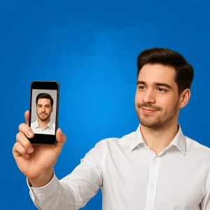 عکس پرسنلی با گوشی موبایل
