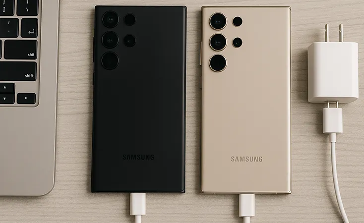 مقایسه S24 Ultra طرح و S25 Ultra طرح